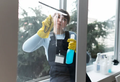 Nettoyage de vitres intérieures et extérieures à Auroux